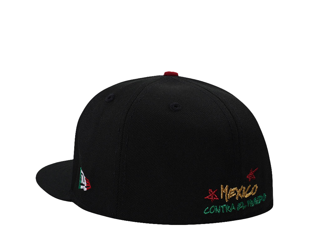 New Era Mexico Aztec Temple Black Prime Edition 59Fifty Fitted Hat