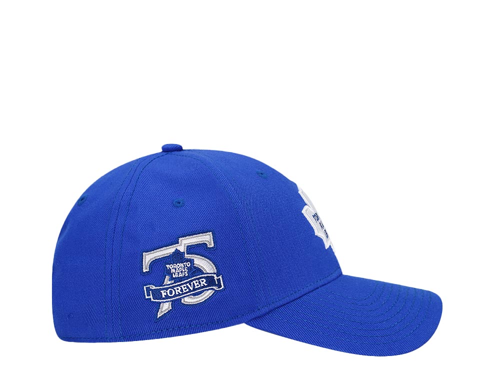 American Needle Toronto Maple Leafs 75th Anniversary Blue Snapback Hat