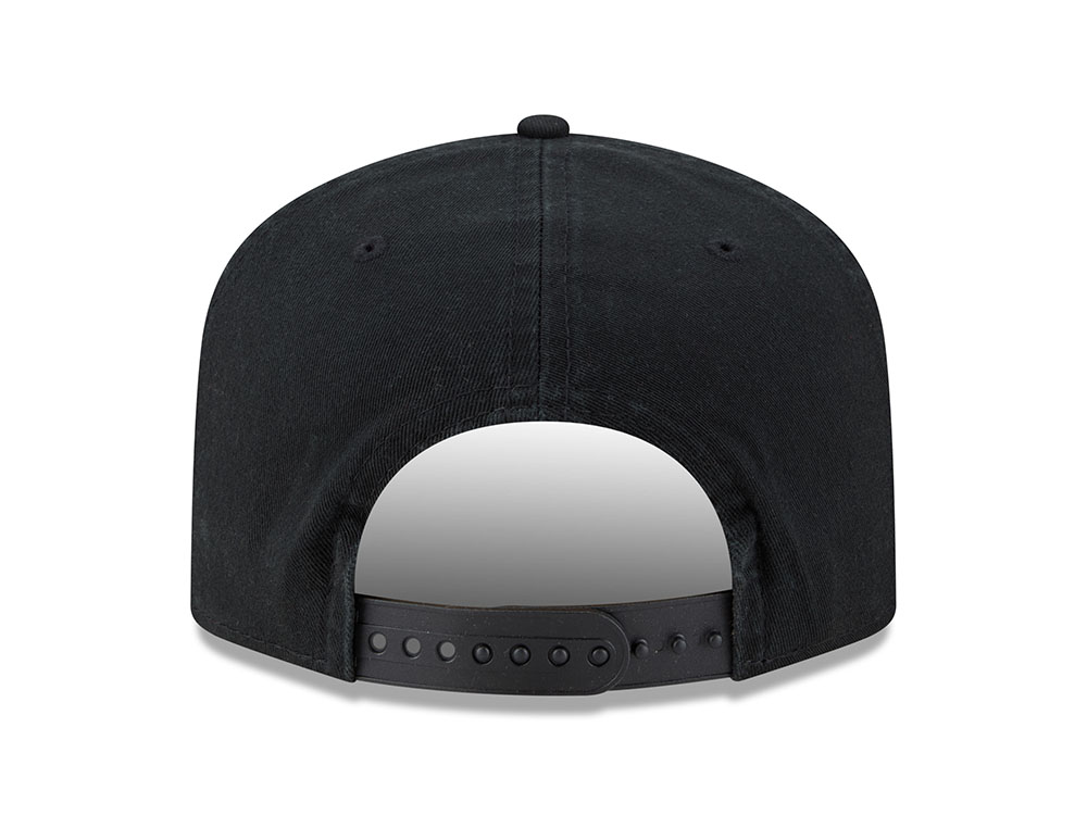 New Era Chicago White Sox Stacked Black 19Twenty Snapback Hat