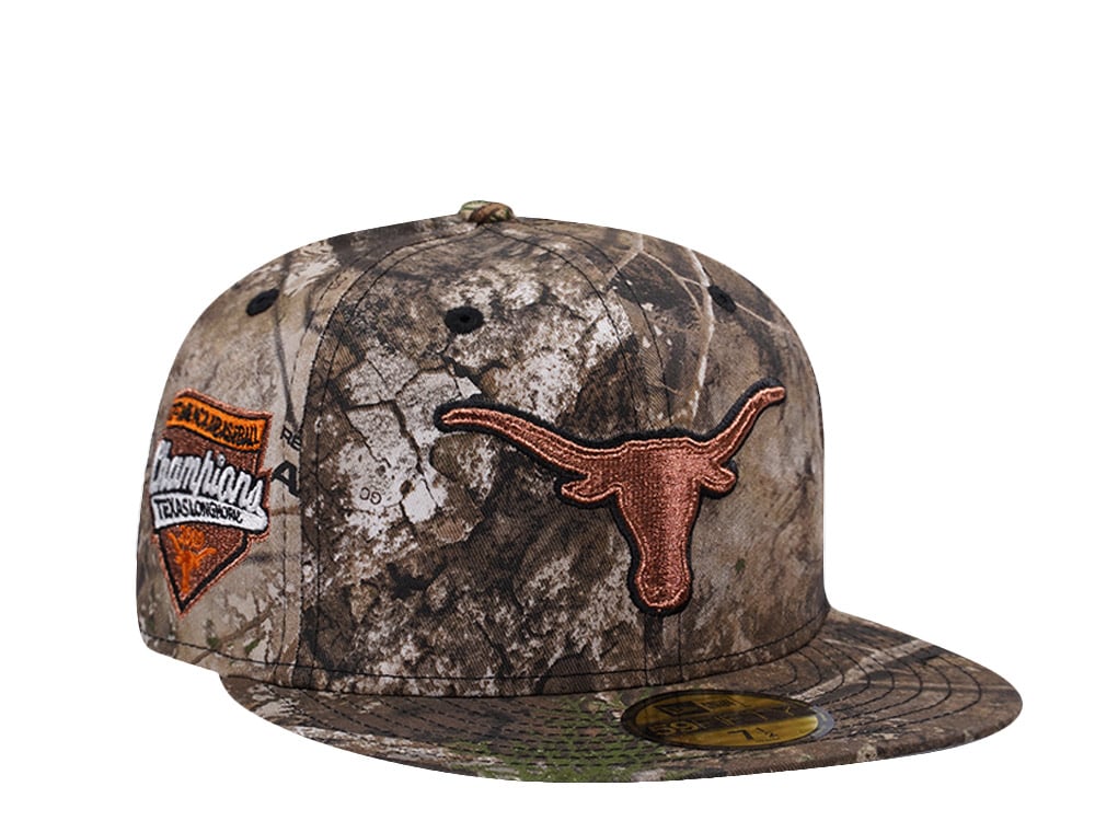 New Era Texas Longhorns NCAA Champions Realtree Edition 59Fifty Fitted Hat