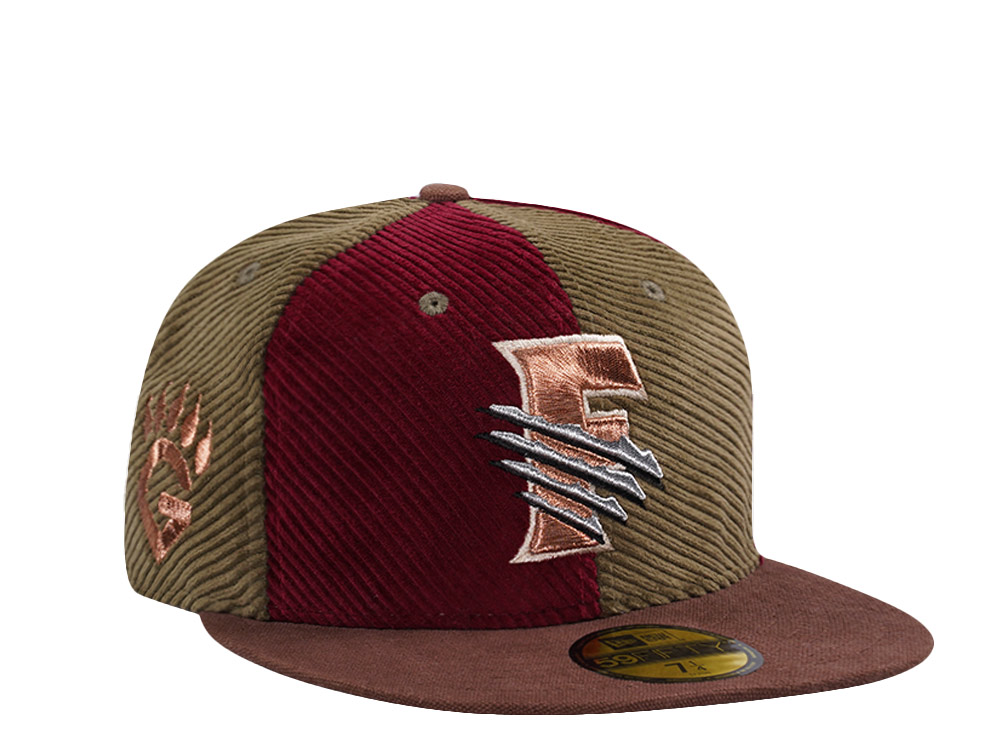 New Era Fresno Grizzlies Metallic Corduroy Pinwheel Horror Edition 59Fifty Fitted Hat