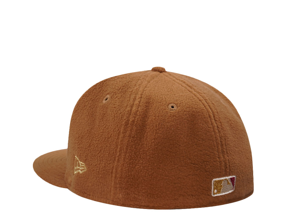 New Era Chicago Cubs Tokyo Series 2025 Fleece Brown Prime Edition 59Fifty Fitted Hat