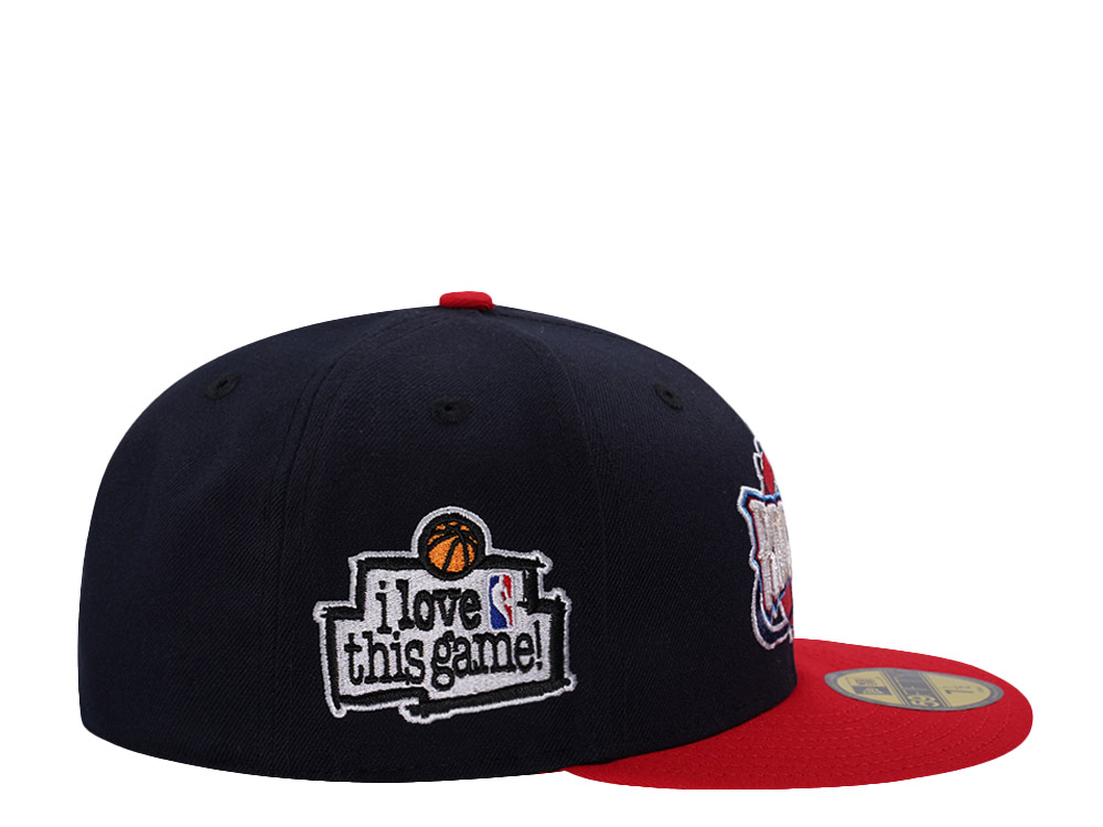 New Era Houston Rockets Love this Game Navy Two Tone Edition 59Fifty Fitted Hat