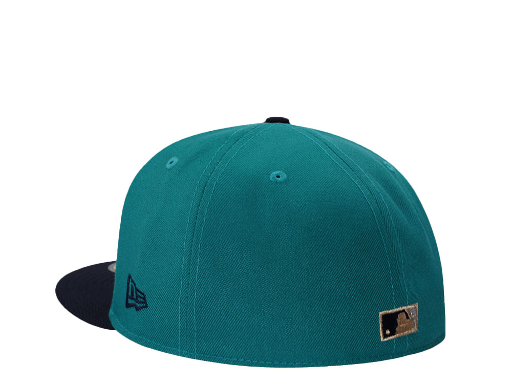 New Era Seattle Mariners 50th Anniversary Northwest Green Two Tone Edition 59Fifty Fitted Hat