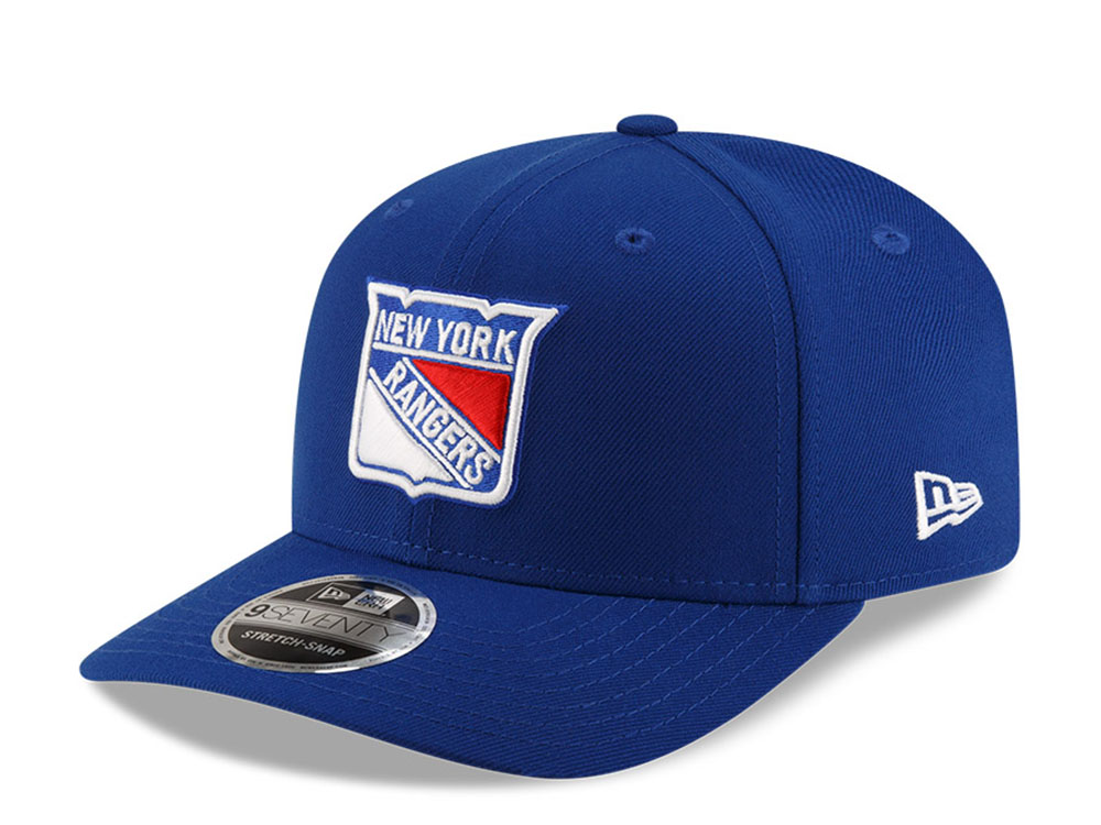 New Era New York Rangers Blue 9Seventy  Stretch Snapback Hat