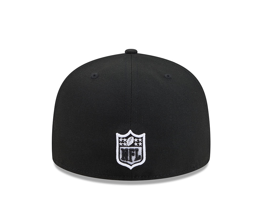 New Era Philadelphia Eagles Color Basic Black 59Fifty Fitted Hat