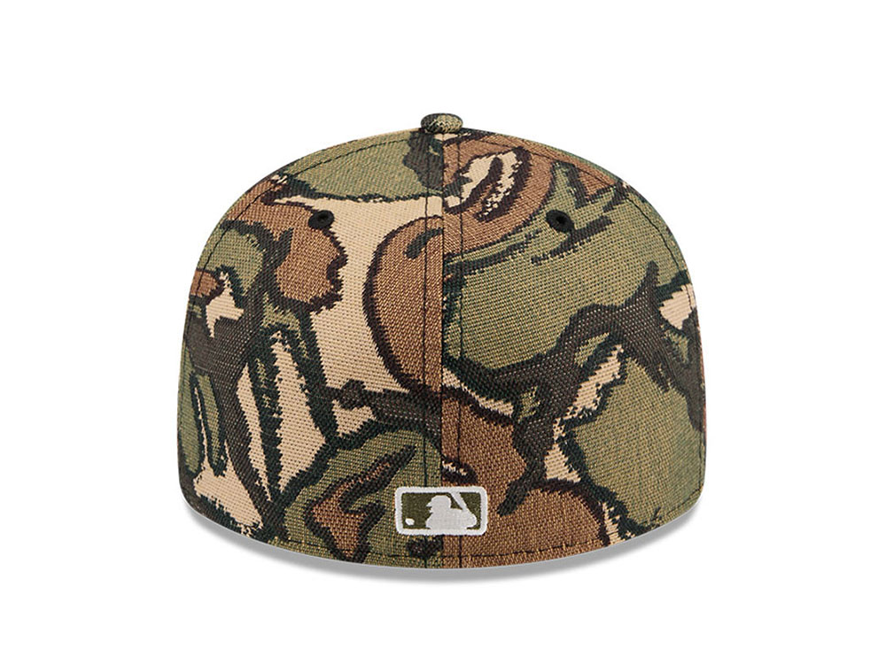 New Era New York Yankees Jacquard Camo Pre Curved Edition 59Fifty Fitted Hat