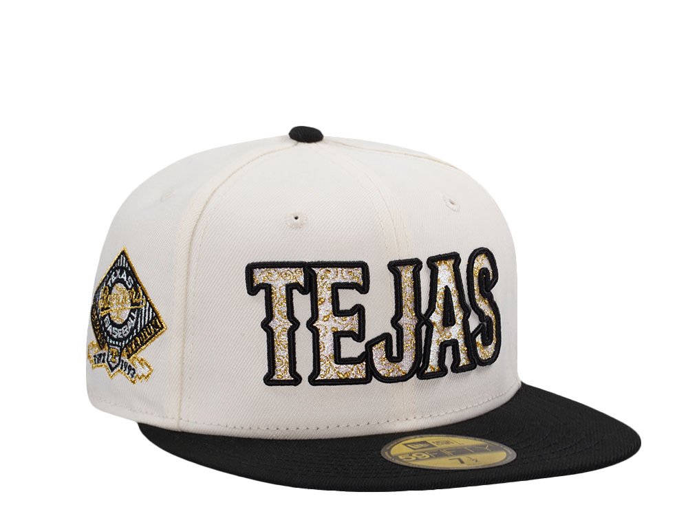 New Era Texas Rangers Arlington Stadium Chrome Two Tone Edition 59Fifty Fitted Hat