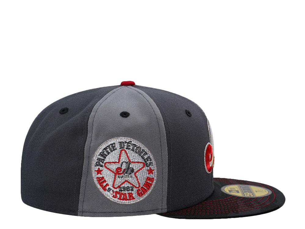 New Era Montreal Expos All Star Game 1982 Gray Pinwheel Edition 59Fifty Fitted Hat