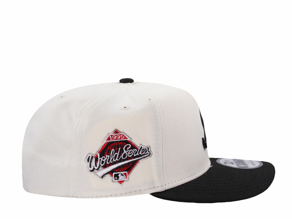 New Era Atlanta Braves World Series 1995 Chrome Two Tone Edition 9Fifty A Frame Snapback Hat