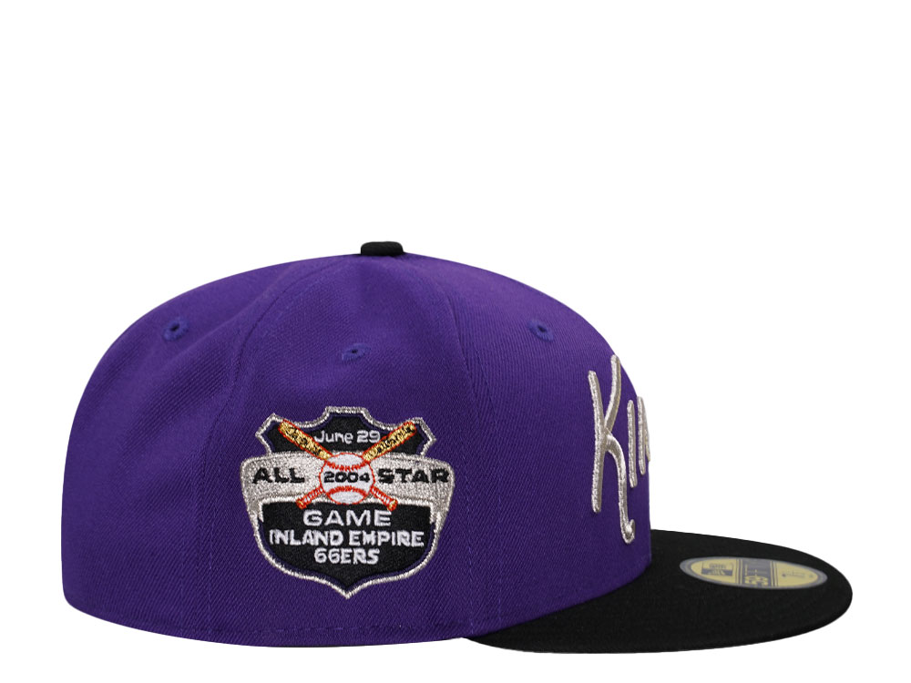 New Era Inland Empire Kings Purple Two Tone Edition 59Fifty Fitted Hat