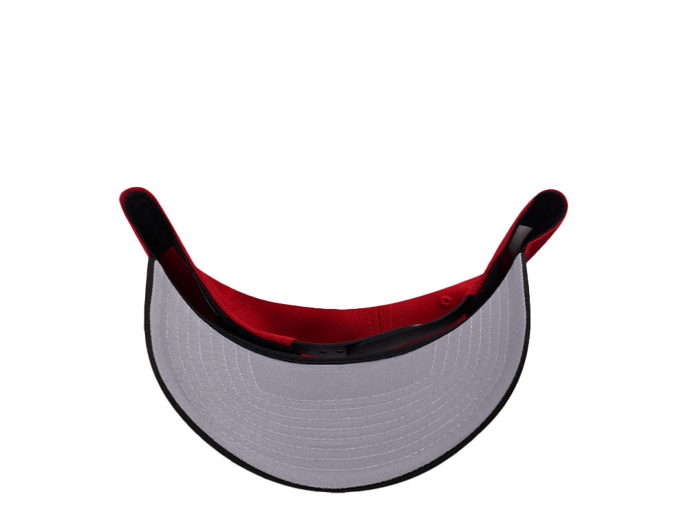 New Era Aztec Warrior Skull Scarlet Two Tone Edition 9Forty A Frame Snapback Hat