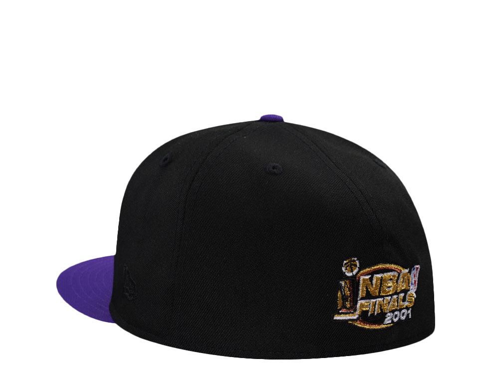 New Era Los Angeles Lakers NBA Finals Black Two Tone Edition 59Fifty Fitted Hat