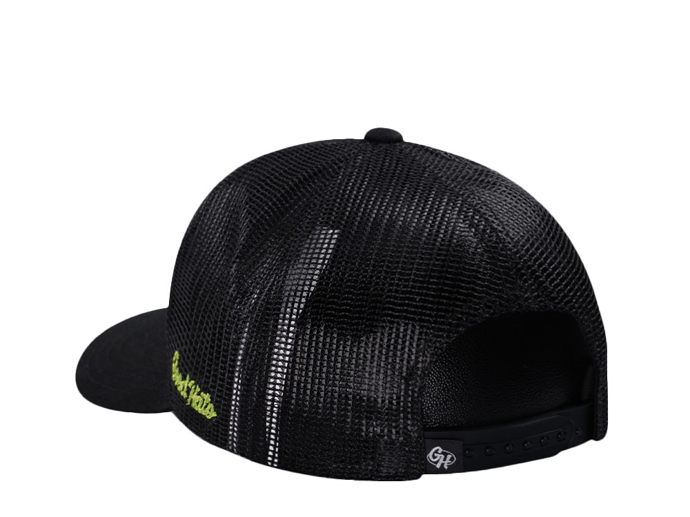 Good Hats Weed Guy Black Trucker Edition Snapback Cap