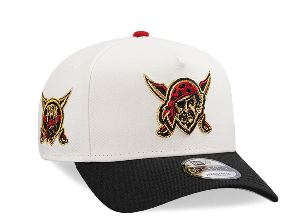 New Era Pittsburgh Pirates Chrome Two Tone Edition 9Forty A Frame Snapback Hat
