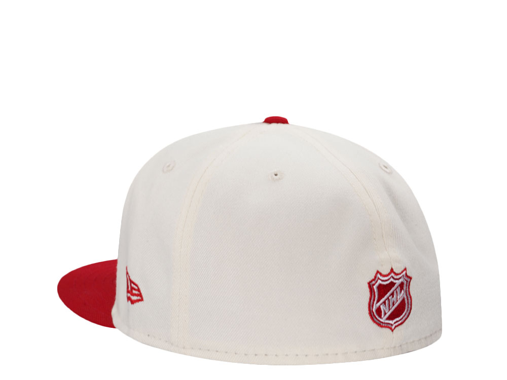 New Era Detroit Red Wings Stadium Series 2025 Chrome Two Tone Edition 59Fifty Fitted Hat