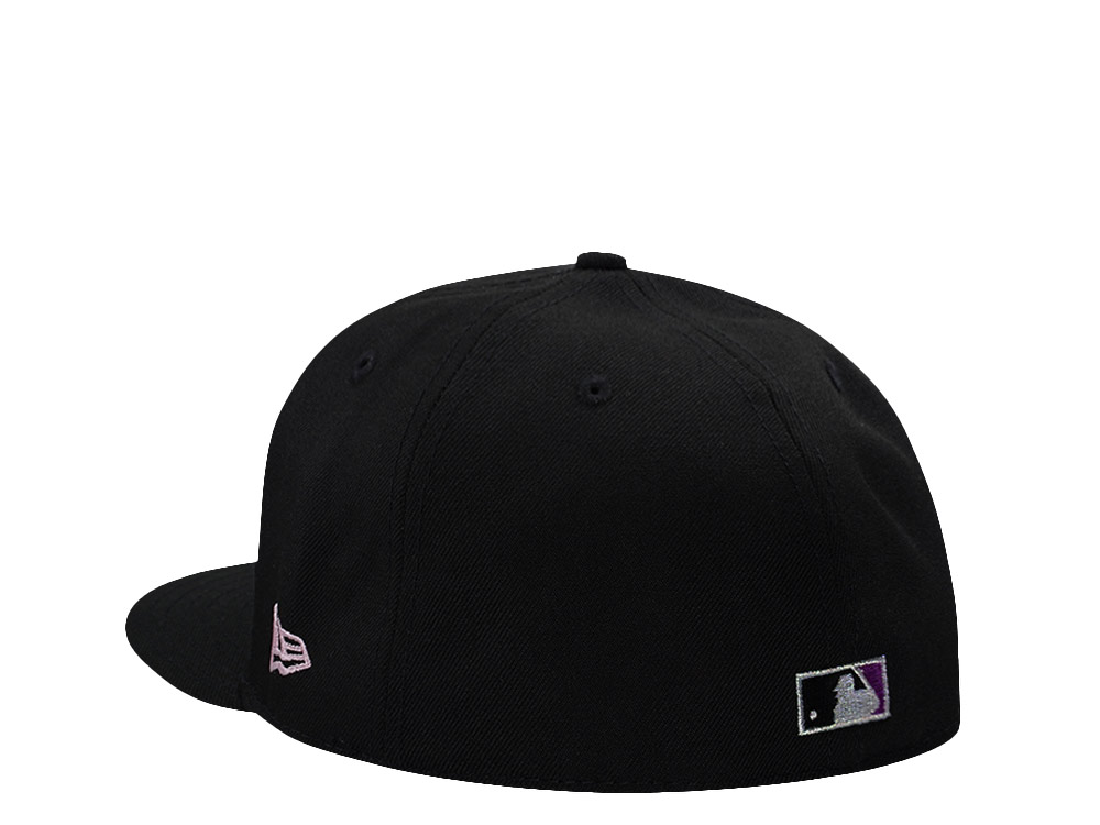New Era New York Mets Shea Stadium Pink Black Prime Edition 59Fifty Fitted Hat