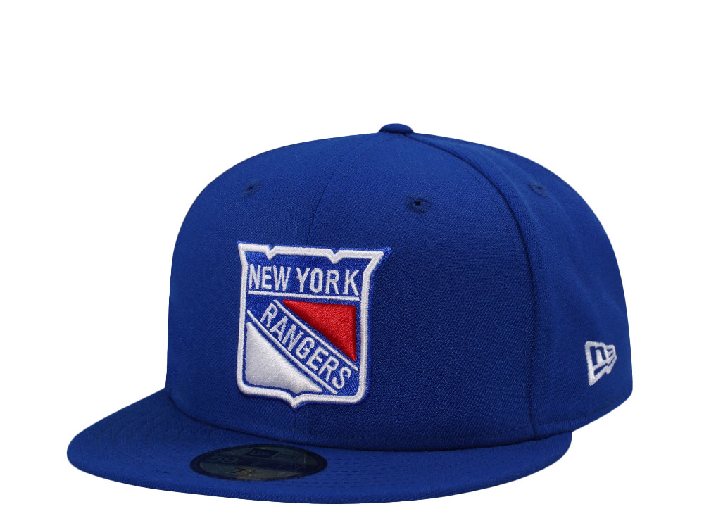 New Era New York Rangers Blue Classic 59Fifty Fitted Hat