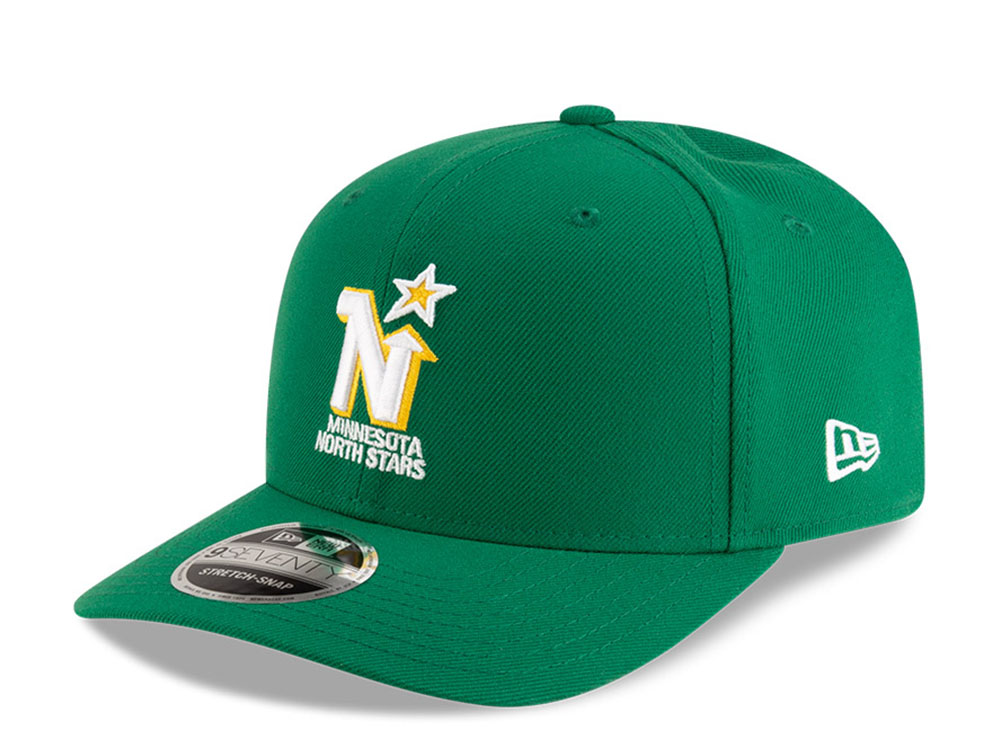 New Era Minnesota North Stars Green 9Seventy Stretch Snapback Hat