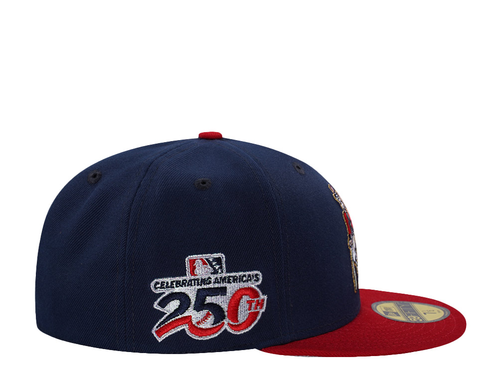 New Era Harrisburg Senators 250th Anniversary Ocean Blue Two Tone Edition 59Fifty Fitted Hat