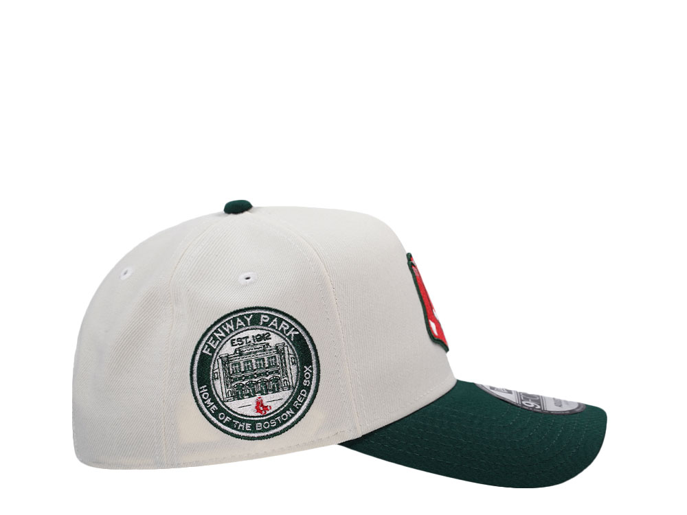 New Era Boston Red Sox Fenway Park Chrome Two Tone Edition 9Forty A Frame Snapback Hat