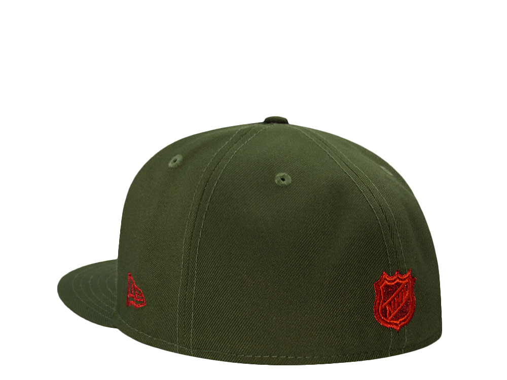 New Era Philadelphia Flyers 50th Anniversary Green Prime Edition 59Fifty Fitted Hat