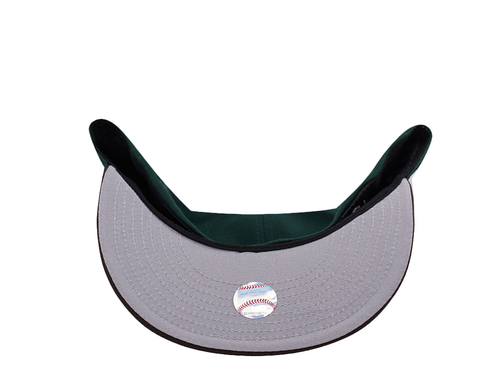 New Era Chicago Cubs Stay Alert Dark Green Two Tone Edition 59Fifty Fitted Hat