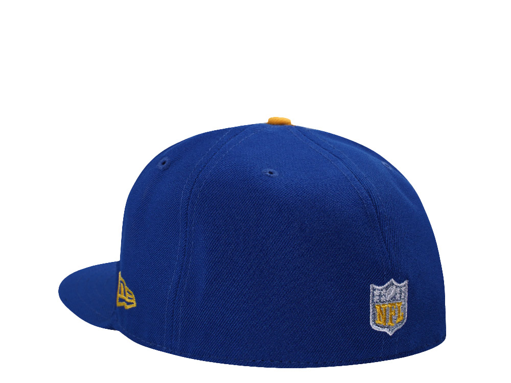 New Era Los Angeles Rams Super Bowl Champions Blue Prime Edition 59Fifty Fitted Hat