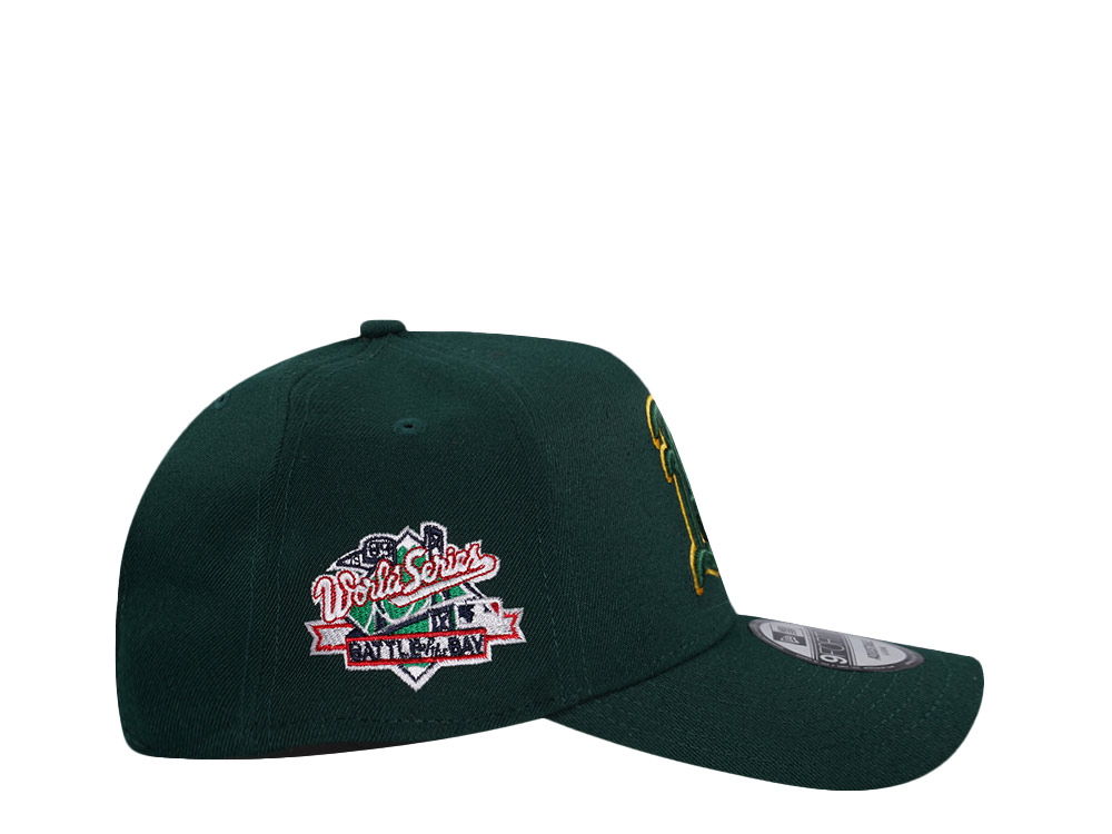 New Era Oakland Athletics World Series 1989 Green Edition 9Forty A Frame Snapback Hat