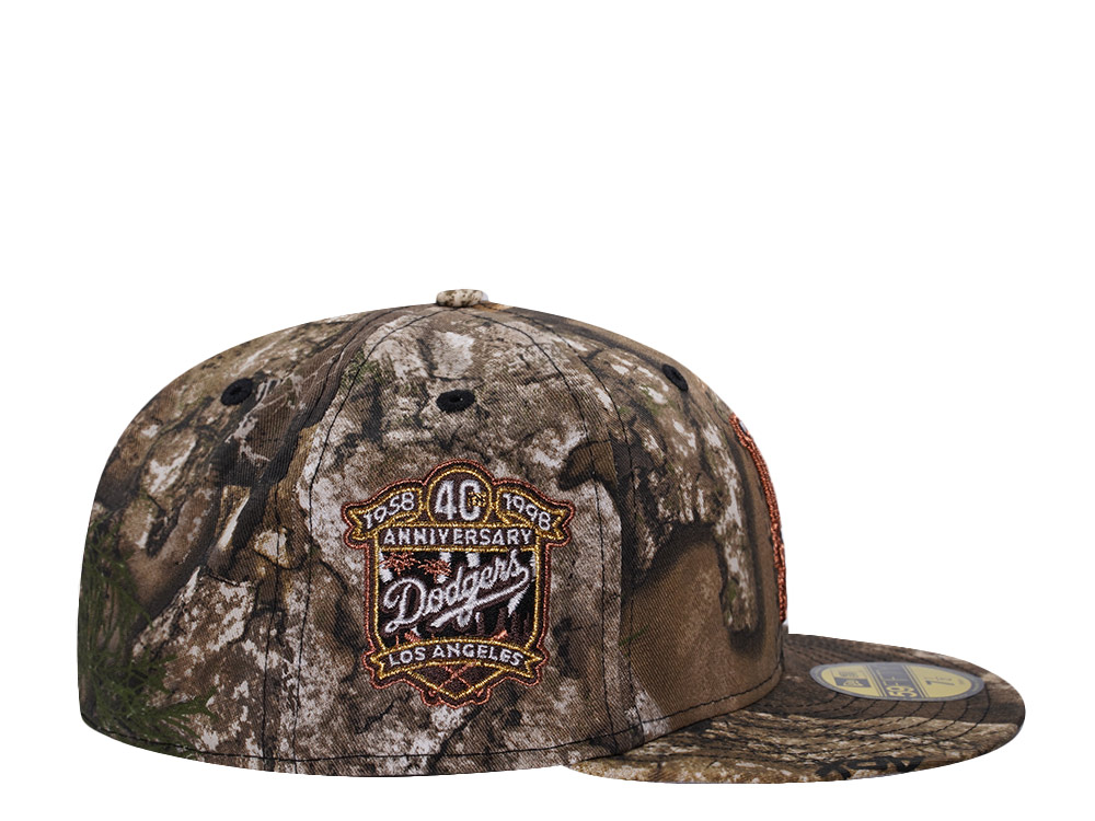 New Era Los Angeles Dodgers 40th Anniversary Realtree APX Prime Edition 59Fifty Fitted Hat