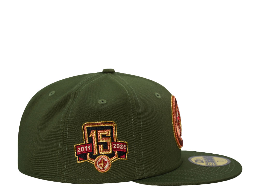New Era Winnipeg Jets 15th Anniversary Green Realtree Edition 59Fifty Fitted Hat
