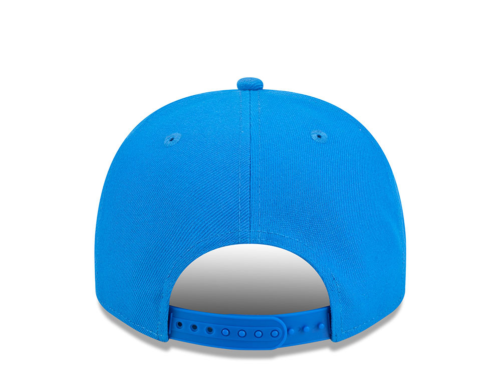 New Era Oklahoma City Thunder Western Conference Blue 9Fifty A-Frame Snapback Hat