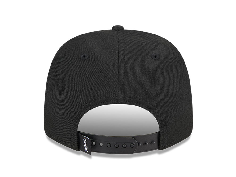 New Era Chicago White Sox Black Classic 9Seventy Stretch Snapback Hat