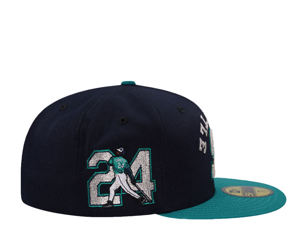 New Era Seattle Mariners Ken Griffey Jr. Chainstitch Two Tone Edition 59Fifty Fitted Hat