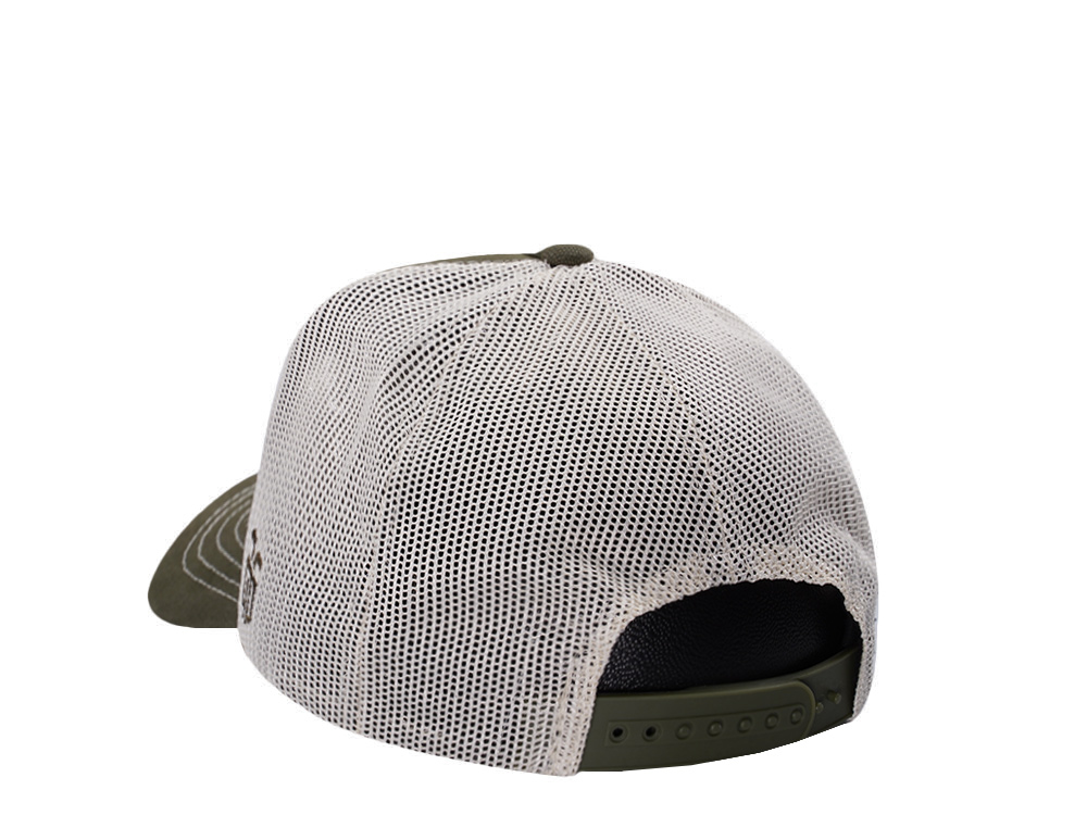 Parallel Union Heritage Fishing Patch Olive Edition Trucker Snapback Hat