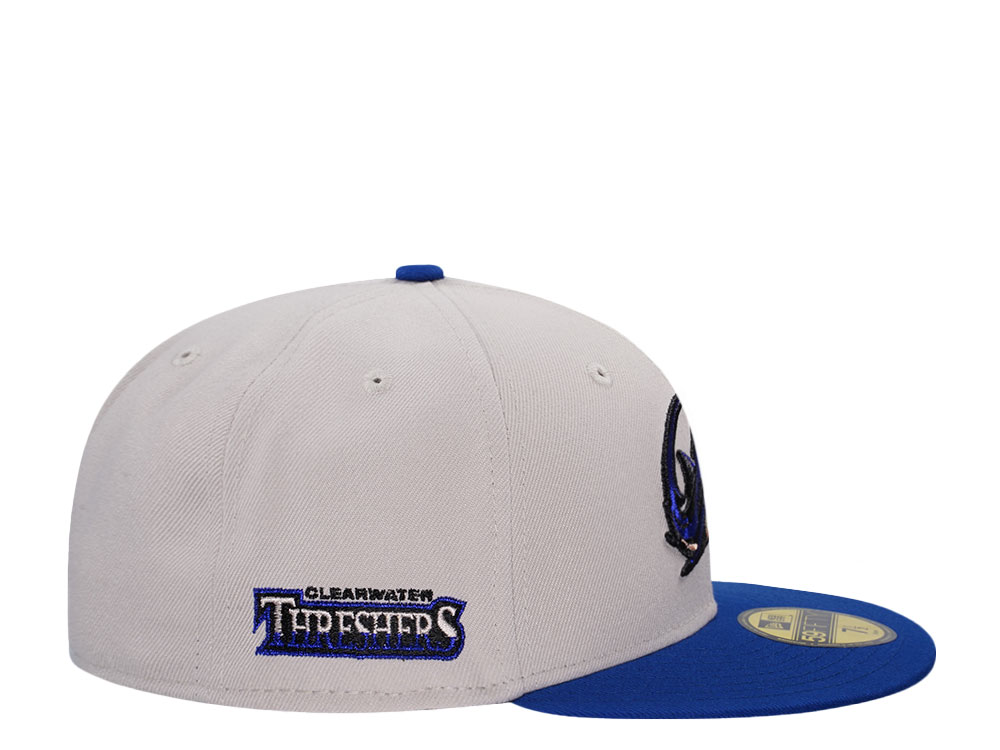 New Era Clearwater Threshers Stone Prime Two Tone Edition 59Fifty Fitted Hat