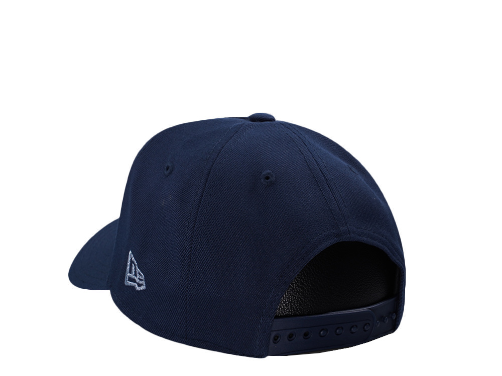 New Era Anaheim Angels 50th Anniversary Ocean Blue Prime Edition 9Forty A Frame Snapback Hat