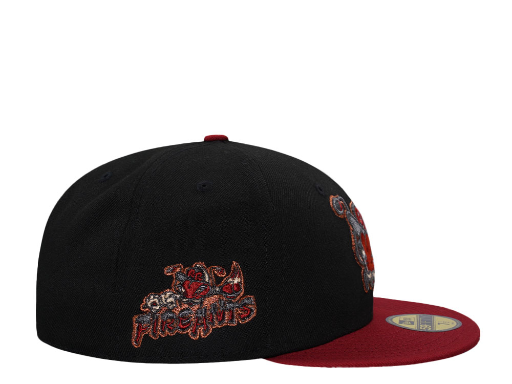 New Era Round Rock Express Black Brick Two Tone Edition 59Fifty Fitted Hat