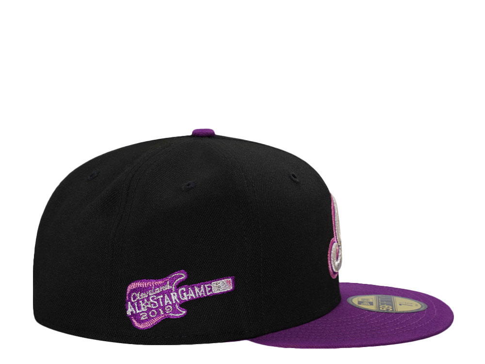 New Era Cleveland Indians All Star Game 2019 Purple Two Tone Edition 59Fifty Fitted Hat