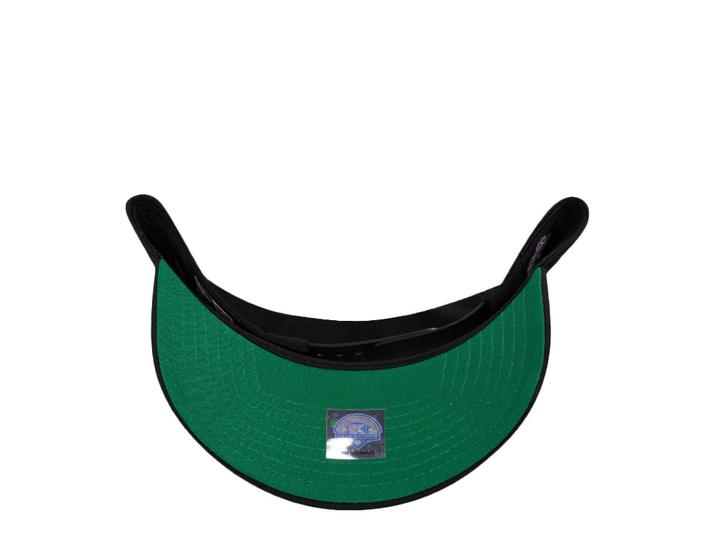 New Era Northwestern Arkansas Naturals Black Throwback A Frame 9Forty Snapback Hat