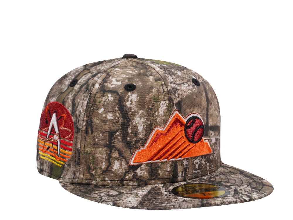 New Era Colorado Rockies All Star Game 2021 Realtree APX Prime Horror Edition 59Fifty Fitted Hat