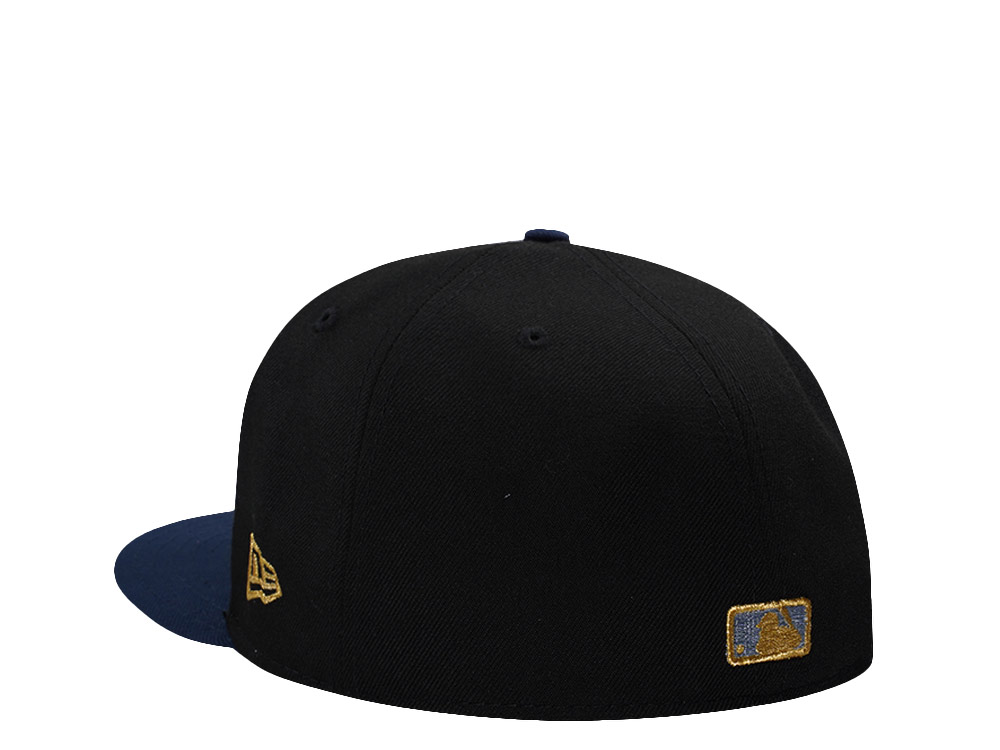 New Era Los Angeles Dodgers Black Two Tone Edition 59Fifty Fitted Hat