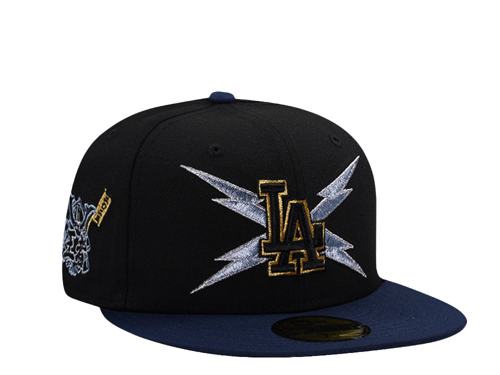 New Era Los Angeles Dodgers Black Two Tone Edition 59Fifty Fitted Hat