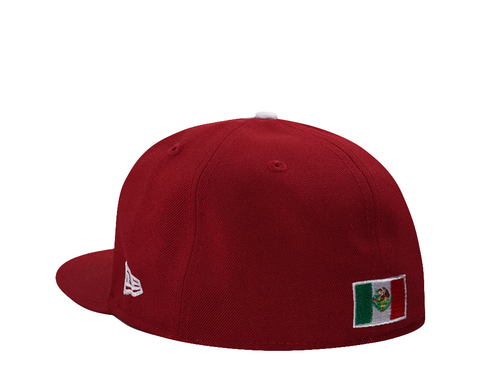 New Era Mexico Warrior Red Prime Edition 59Fifty Fitted Hat