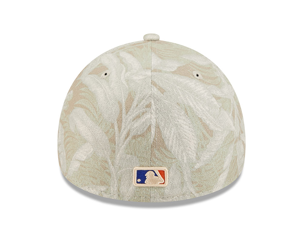 New Era X Three Looms New York Mets Stone Leafy Palm 59Forty A Frame Fitted Hat