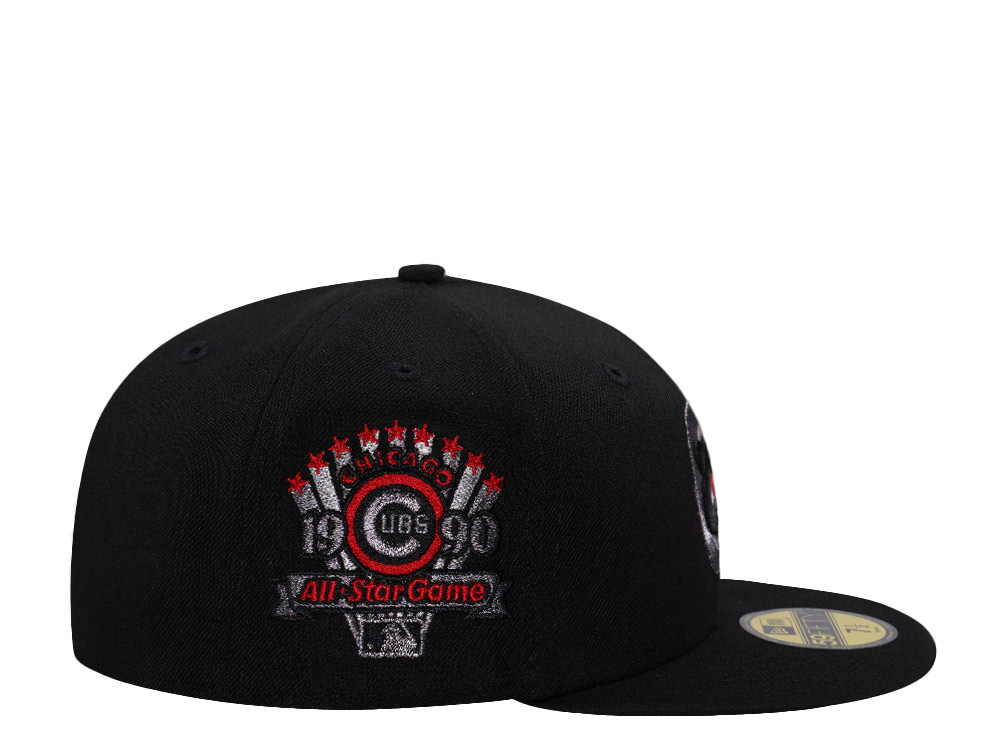 New Era Chicago Cubs All Star Game 1990 Black Prime Edition 59Fifty Fitted Hat
