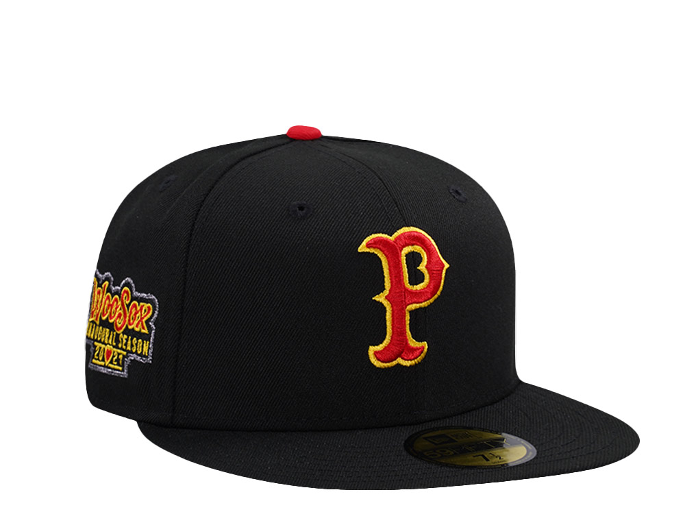 New Era Worcester Red Sox Inaugural Season 2021 Horror Edition 59Fifty Fitted Hat