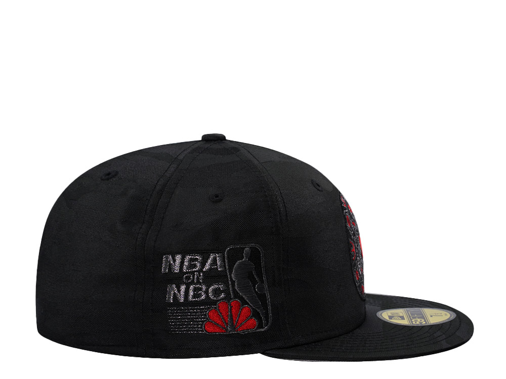 New Era Vancouver Grizzlies NBA on NBC Black Tonal Prime Edition 59Fifty Fitted Hat