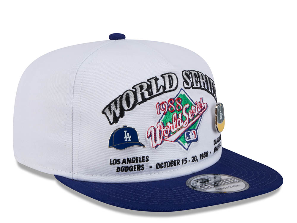 New Era World Series 1988 Championship Pin Golfer Snapback Hat