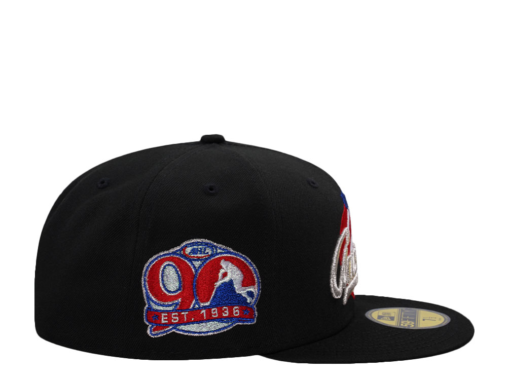 New Era Rochester Americans 90th Anniversary Black Prime Edition 59Fifty Fitted Hat